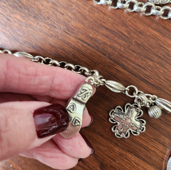 BRIGHTON PURSE/SHOE/HEART CHARM NECKLACE 34" - Picture 5 of 5